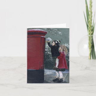 Festiva Tarjeta de felicitación de "entrega especial"