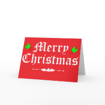 Tarjeta de felicitación de ferias navideñas