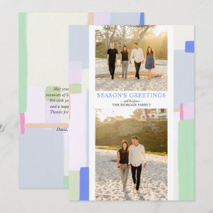 Festiva Tarjeta de felicitación de foto de vacaciones de N