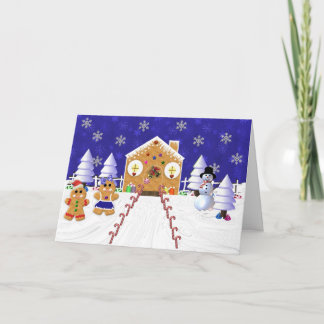 Festiva Tarjeta de felicitación de Gingerman