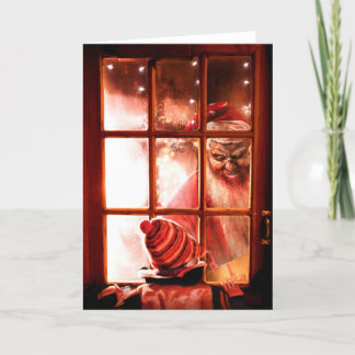 Festiva Tarjeta de felicitación de Krampus