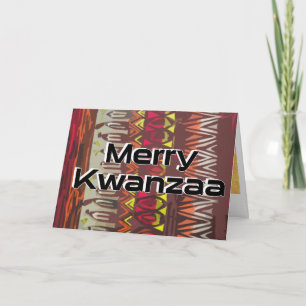Festiva Tarjeta de felicitación de Kwanzaa