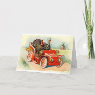 Festiva Tarjeta de felicitación de la acción de gracias