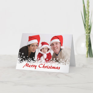Festiva Tarjeta de felicitación de la foto del