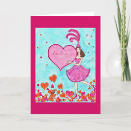 Festiva Tarjeta de felicitación de la tarjeta del día de