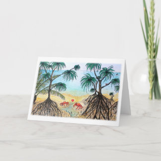 Festiva Tarjeta de felicitación de la tarjeta del día de