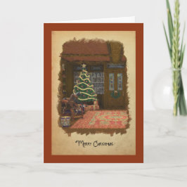 Festiva Tarjeta de felicitación de la tienda de juguetes n