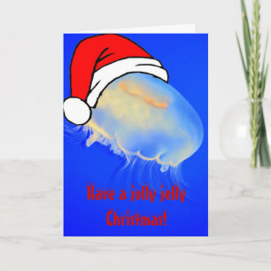 Festiva Tarjeta de felicitación de las medusas