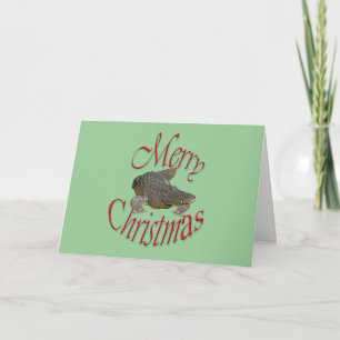 Festiva Tarjeta de felicitación de ligador de navidades