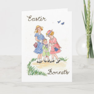 Festiva Tarjeta de felicitación de los capos de Pascua