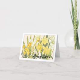 Festiva Tarjeta de felicitación de los folletos de Pascua