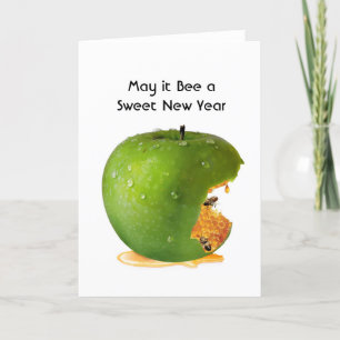 Festiva Tarjeta de felicitación de L'Shana Tova