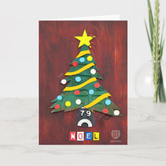 Festiva Tarjeta de felicitación de Navidades de la Licenci