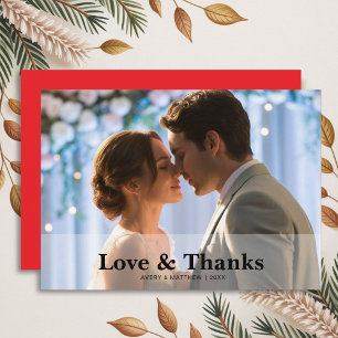 Festiva Tarjeta de felicitación de pareja romántica modern