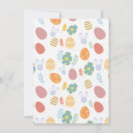 Festiva Tarjeta de felicitación de Pascua