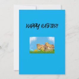 Festiva Tarjeta de felicitación de Pascua