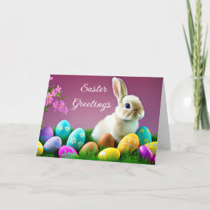 Festiva Tarjeta de felicitación de Pascua
