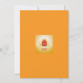 Festiva Tarjeta de felicitación de Pascua