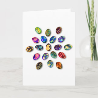 Festiva Tarjeta de felicitación de Pascua