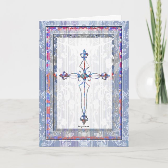 Festiva Tarjeta de felicitación de Pascua (Anverso)