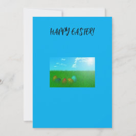 Festiva Tarjeta de felicitación de Pascua