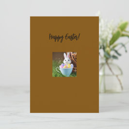 Festiva Tarjeta de felicitación de Pascua