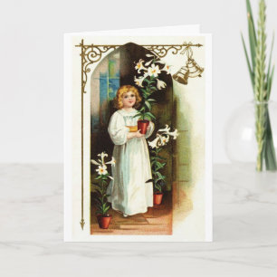 Festiva Tarjeta de felicitación de Pascua