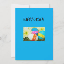 Festiva Tarjeta de felicitación de Pascua