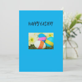 Festiva Tarjeta de felicitación de Pascua