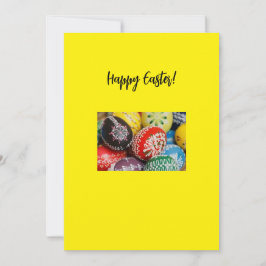 Festiva Tarjeta de felicitación de Pascua