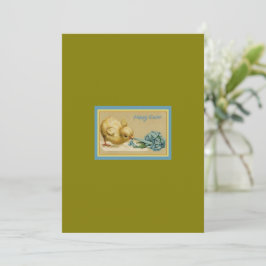 Festiva Tarjeta de felicitación de Pascua
