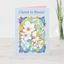 FESTIVA TARJETA DE FELICITACIÓN DE PASCUA