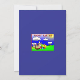 Festiva Tarjeta de felicitación de Pascua