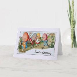 Festiva Tarjeta de felicitación de Pascua para la gente de
