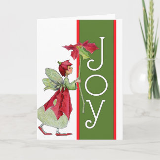 Festiva Tarjeta de felicitación de productos lácteos para