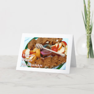 Festiva Tarjeta de felicitación de Rosh Hashanah