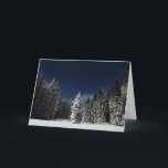 Festiva Tarjeta de felicitación de texto de Winter Sky per<br><div class="desc">Vea mi tienda para ver más artículos con esta imagen.</div>