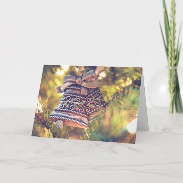 Festiva Tarjeta de felicitación de texto para personalizad (Anverso)