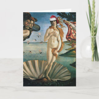 Festiva Tarjeta de felicitación de Venus Santa