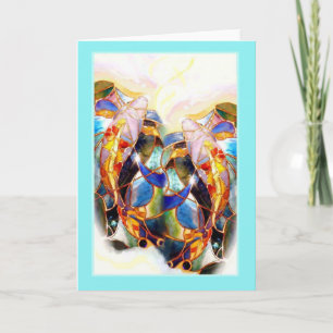 Festiva Tarjeta de felicitación de verano romántica para l