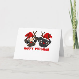 Festiva Tarjeta de felicitación del barro amasado