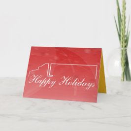 Festiva Tarjeta de felicitación del camionero buenas