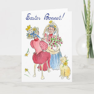 Festiva Tarjeta de felicitación del capo de Pascua