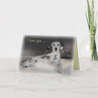 Festiva Tarjeta de felicitación del ~ de Dals del el día