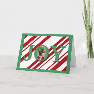 Festiva Tarjeta de felicitación del día de fiesta de la