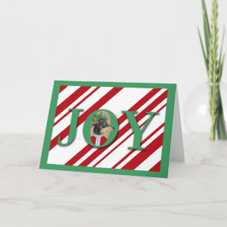 Festiva Tarjeta de felicitación del día de fiesta de la
