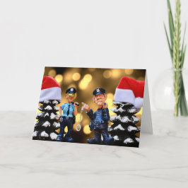 Festiva Tarjeta de felicitación del día de fiesta de los