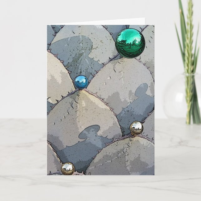 Festiva Tarjeta de felicitación del día de fiesta del (Anverso)