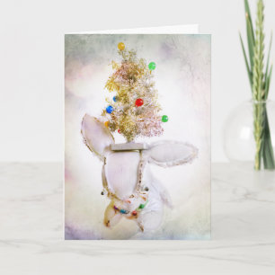 Festiva Tarjeta de felicitación del día de fiesta del