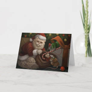 Festiva Tarjeta de felicitación del día de fiesta del trío